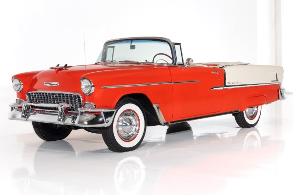 For Sale Used 1955 Chevrolet Bel Air 265 V8 Auto, Continental Kit | American Dream Machines Des Moines IA 50309