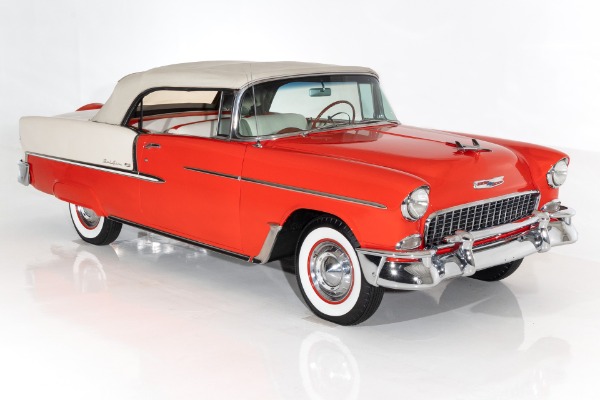 For Sale Used 1955 Chevrolet Bel Air 265 V8 Auto, Continental Kit | American Dream Machines Des Moines IA 50309