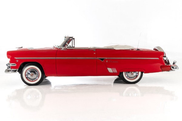 For Sale Used 1954 Ford Crestline Sunliner Rare Hood, Frame-Off AC | American Dream Machines Des Moines IA 50309