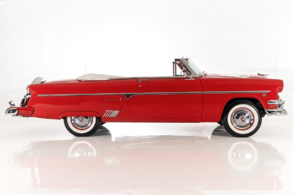 For Sale Used 1954 Ford Crestline Sunliner Rare Hood, Frame-Off AC | American Dream Machines Des Moines IA 50309