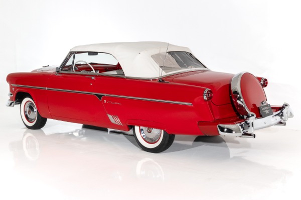 For Sale Used 1954 Ford Crestline Sunliner Rare Hood, Frame-Off AC | American Dream Machines Des Moines IA 50309