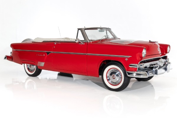 For Sale Used 1954 Ford Crestline Sunliner Rare Hood, Frame-Off AC | American Dream Machines Des Moines IA 50309