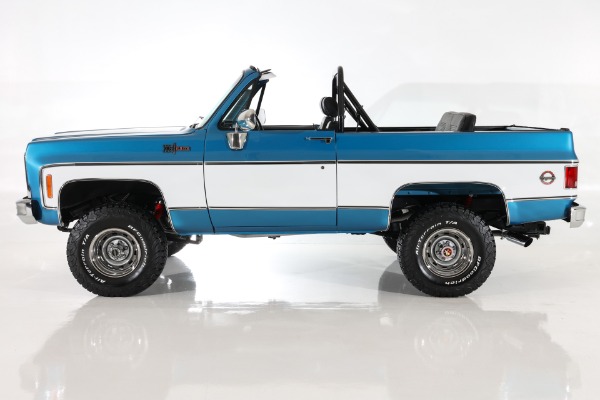 For Sale Used 1973 Chevrolet Blazer 350/360 Auto PDB AC Frame-Off | American Dream Machines Des Moines IA 50309