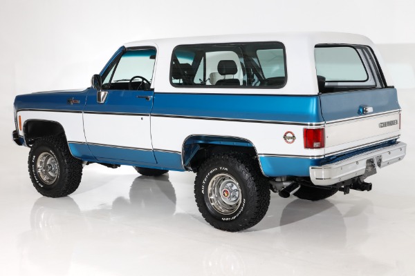 For Sale Used 1973 Chevrolet Blazer 350/360 Auto PDB AC Frame-Off | American Dream Machines Des Moines IA 50309