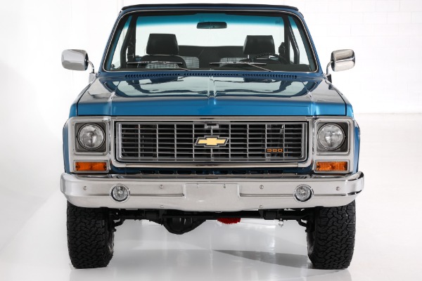 For Sale Used 1973 Chevrolet Blazer 350/360 Auto PDB AC Frame-Off | American Dream Machines Des Moines IA 50309