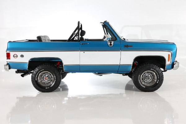 For Sale Used 1973 Chevrolet Blazer 350/360 Auto PDB AC Frame-Off | American Dream Machines Des Moines IA 50309