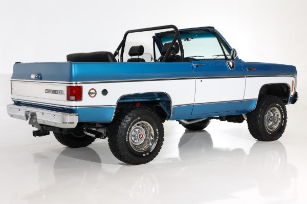 For Sale Used 1973 Chevrolet Blazer 350/360 Auto PDB AC Frame-Off | American Dream Machines Des Moines IA 50309