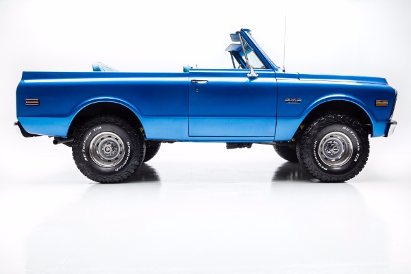 For Sale Used 1972 GMC Jimmy Sapphire Blue Metallic 454 A/C | American Dream Machines Des Moines IA 50309