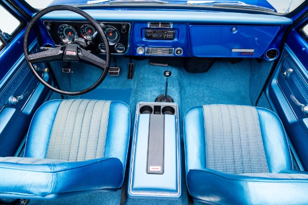 For Sale Used 1972 GMC Jimmy Sapphire Blue Metallic 454 A/C | American Dream Machines Des Moines IA 50309