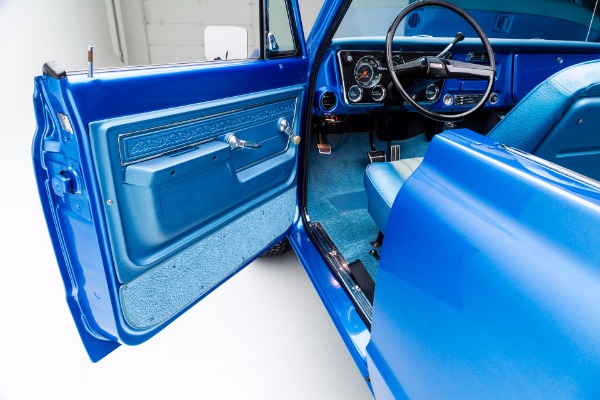 For Sale Used 1972 GMC Jimmy Sapphire Blue Metallic 454 A/C | American Dream Machines Des Moines IA 50309