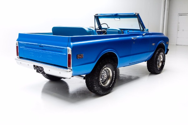 For Sale Used 1972 GMC Jimmy Sapphire Blue Metallic 454 A/C | American Dream Machines Des Moines IA 50309