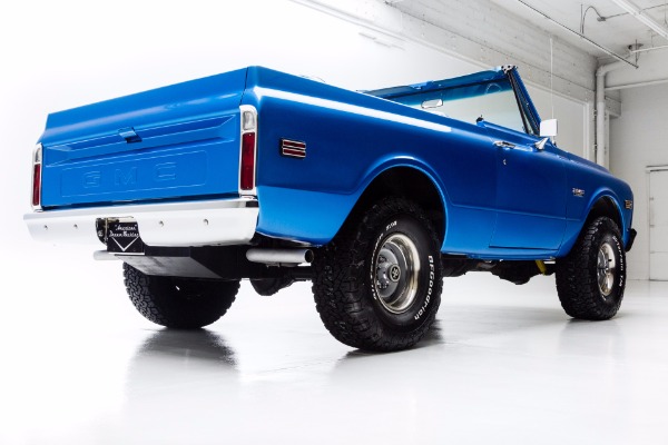 For Sale Used 1972 GMC Jimmy Sapphire Blue Metallic 454 A/C | American Dream Machines Des Moines IA 50309