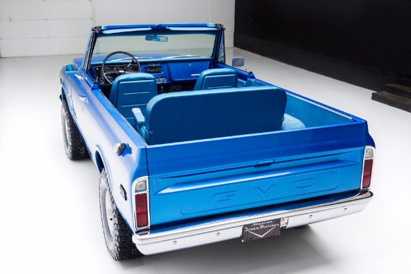 For Sale Used 1972 GMC Jimmy Sapphire Blue Metallic 454 A/C | American Dream Machines Des Moines IA 50309