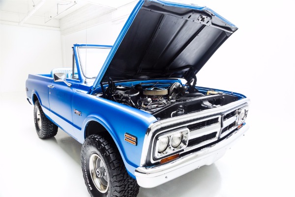 For Sale Used 1972 GMC Jimmy Sapphire Blue Metallic 454 A/C | American Dream Machines Des Moines IA 50309