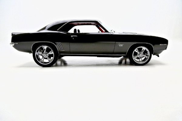 For Sale Used 1969 Chevrolet Camaro RS/SS Black/red 396 | American Dream Machines Des Moines IA 50309