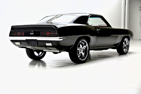 For Sale Used 1969 Chevrolet Camaro RS/SS Black/red 396 | American Dream Machines Des Moines IA 50309