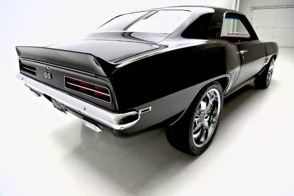 For Sale Used 1969 Chevrolet Camaro RS/SS Black/red 396 | American Dream Machines Des Moines IA 50309