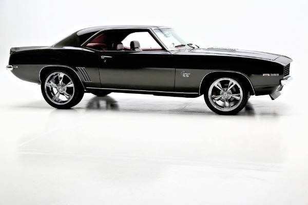 For Sale Used 1969 Chevrolet Camaro RS/SS Black/red 396 | American Dream Machines Des Moines IA 50309