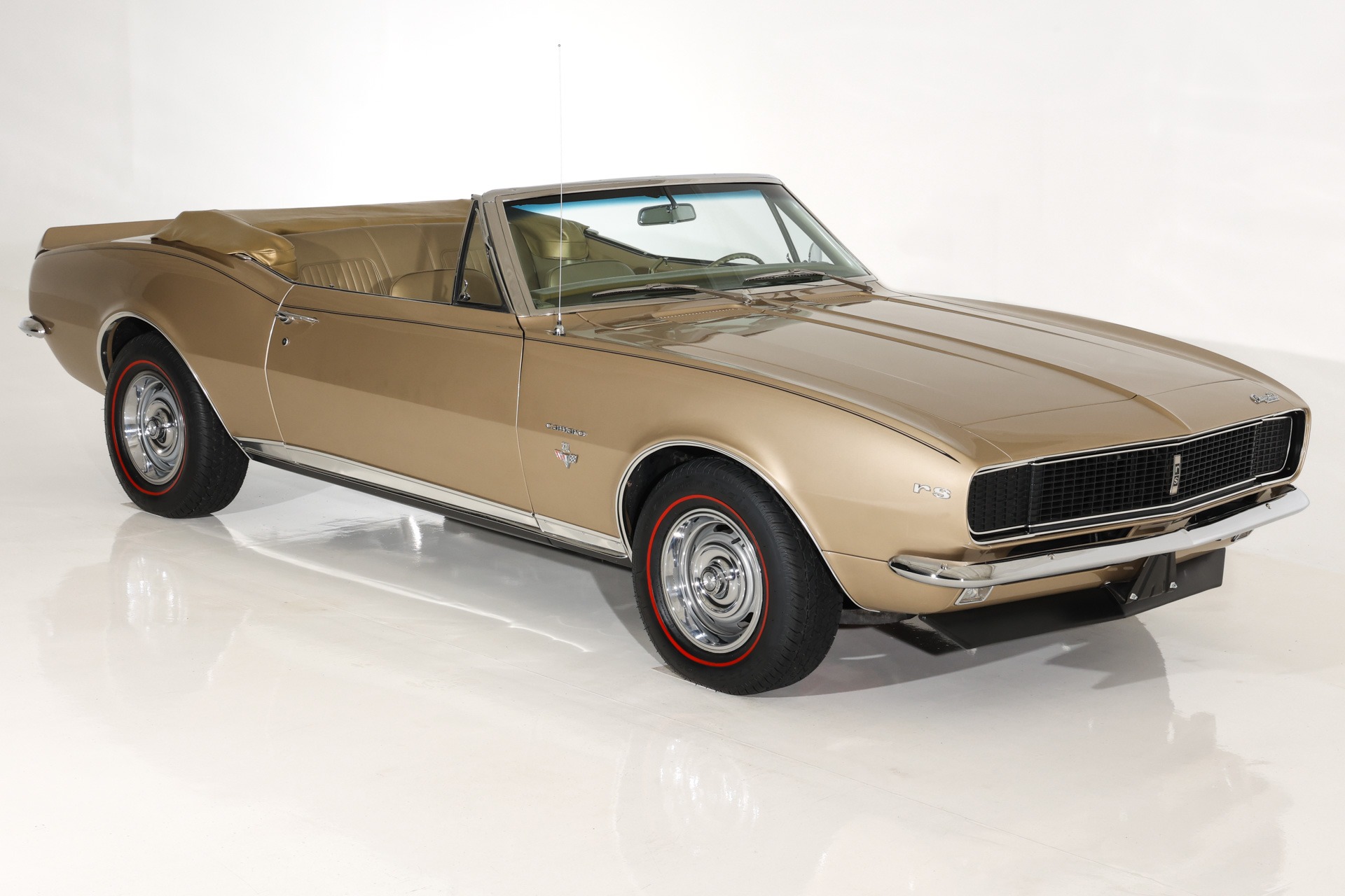 For Sale Used 1967 Chevrolet Camaro RS Triple Gold Gem 4-Speed | American Dream Machines Des Moines IA 50309