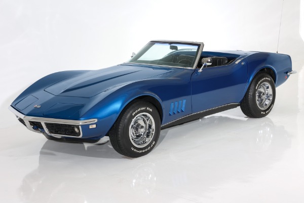 For Sale Used 1968 Chevrolet Corvette 327 4-Spd PS PB AC 2 tops | American Dream Machines Des Moines IA 50309