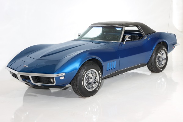 For Sale Used 1968 Chevrolet Corvette 327 4-Spd PS PB AC 2 tops | American Dream Machines Des Moines IA 50309