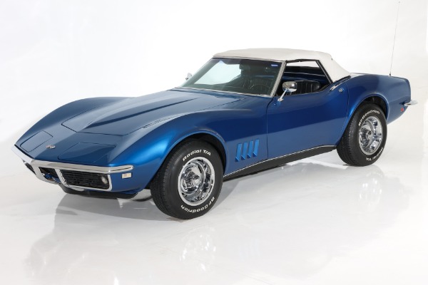 For Sale Used 1968 Chevrolet Corvette 327 4-Spd PS PB AC 2 tops | American Dream Machines Des Moines IA 50309