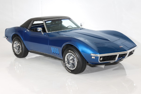 For Sale Used 1968 Chevrolet Corvette 327 4-Spd PS PB AC 2 tops | American Dream Machines Des Moines IA 50309