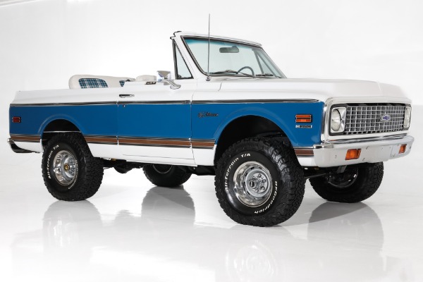 For Sale Used 1972 Chevrolet Blazer 4WD 350 4-Spd PS PB AC Plaid | American Dream Machines Des Moines IA 50309