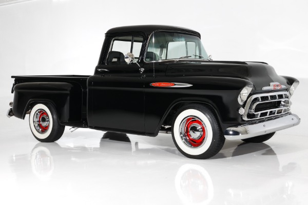 For Sale Used 1957 Chevrolet Pickup 3100 350ci TH350 Auto PS PB AC | American Dream Machines Des Moines IA 50309