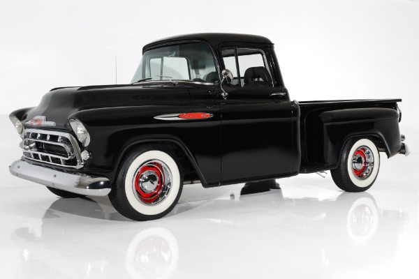 For Sale Used 1957 Chevrolet Pickup 3100 350ci TH350 Auto PS PB AC | American Dream Machines Des Moines IA 50309