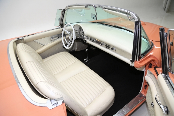 For Sale Used 1957 Ford Thunderbird convertible Coral Sand 312ci | American Dream Machines Des Moines IA 50309