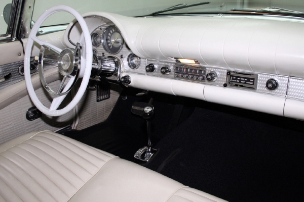 For Sale Used 1957 Ford Thunderbird convertible Coral Sand 312ci | American Dream Machines Des Moines IA 50309