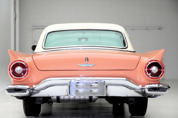 For Sale Used 1957 Ford Thunderbird convertible Coral Sand 312ci | American Dream Machines Des Moines IA 50309