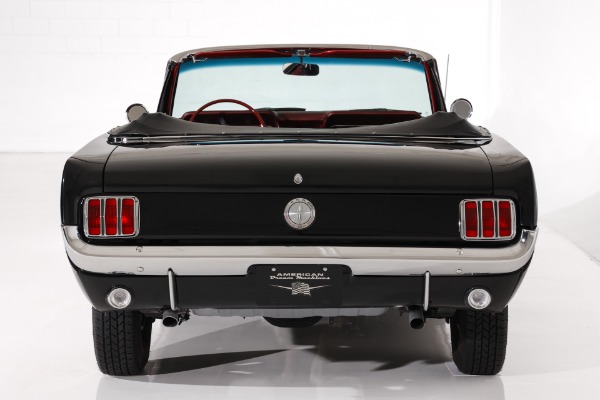 For Sale Used 1966 Ford Mustang Raven Black, 289FI Auto AC, PDB | American Dream Machines Des Moines IA 50309