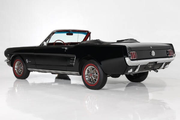 For Sale Used 1966 Ford Mustang Raven Black, 289FI Auto AC, PDB | American Dream Machines Des Moines IA 50309