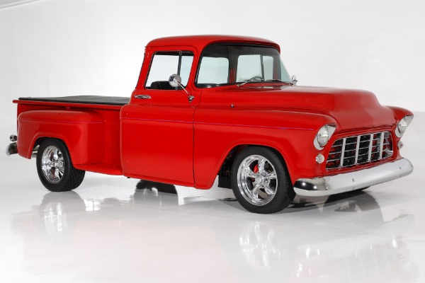 For Sale Used 1955 Chevrolet Pickup LS 5.7L/400HP Auto PS PB AC | American Dream Machines Des Moines IA 50309