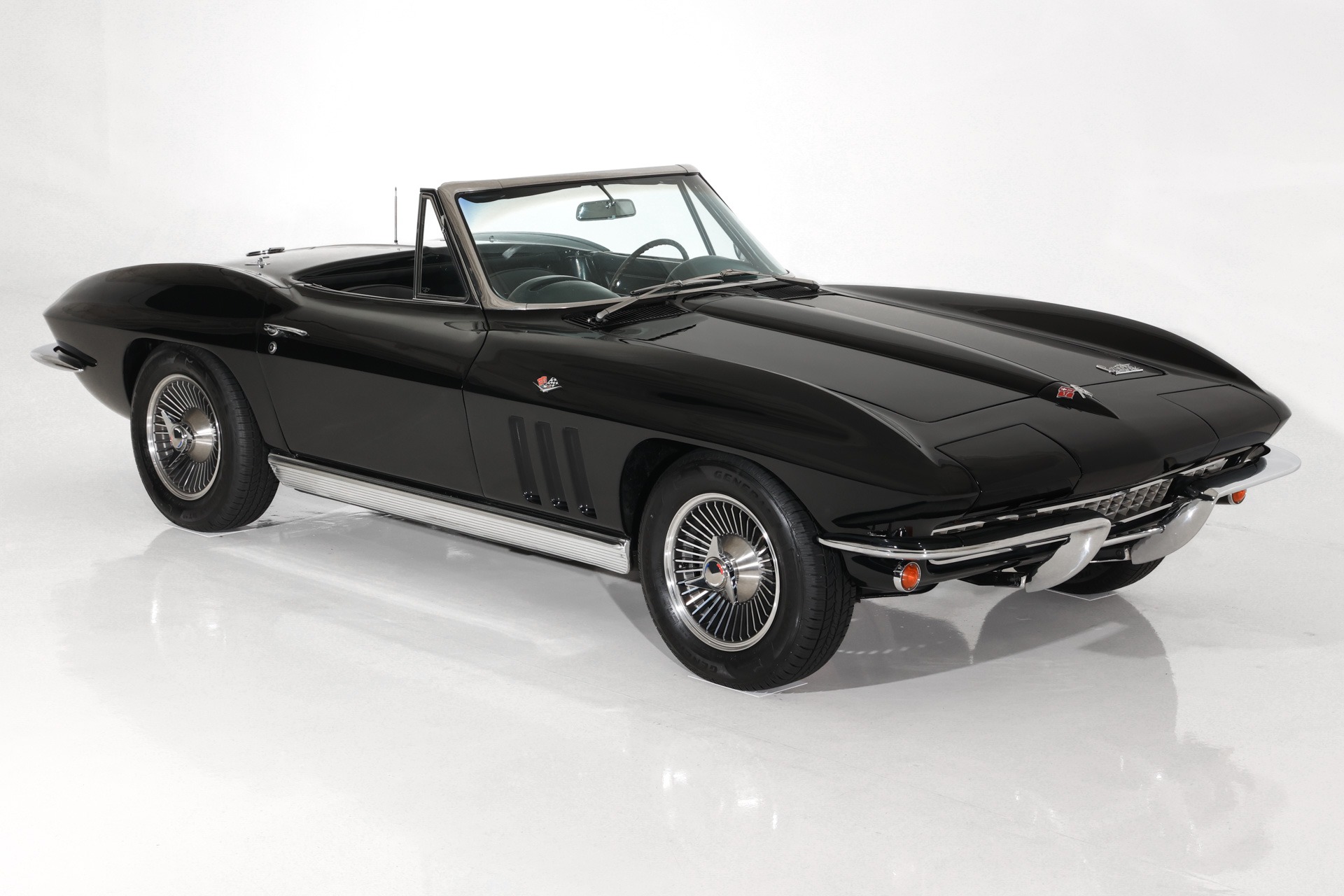 For Sale Used 1966 Chevrolet Corvette 327/300 #s Match Two Tops | American Dream Machines Des Moines IA 50309