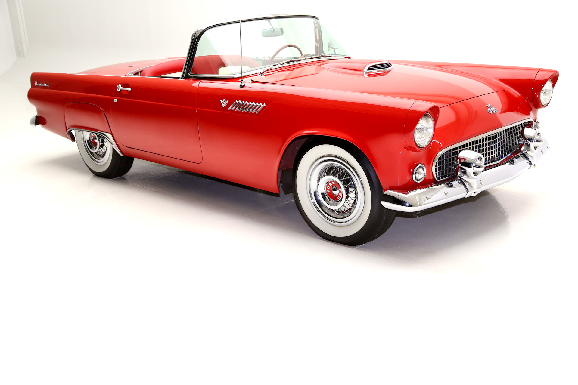 For Sale Used 1955 Ford Thunderbird Convertible 2 tops V8 | American Dream Machines Des Moines IA 50309