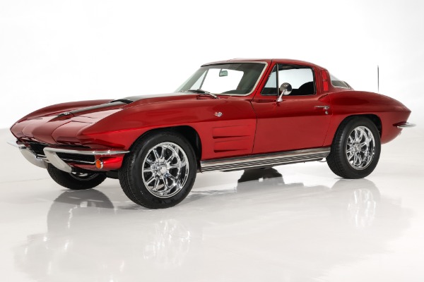 For Sale Used 1964 Chevrolet Corvette Candy Brandywine 383 4-Spd | American Dream Machines Des Moines IA 50309