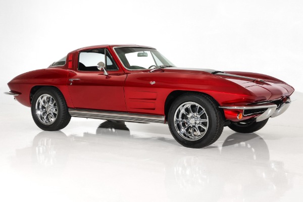 For Sale Used 1964 Chevrolet Corvette Candy Brandywine 383 4-Spd | American Dream Machines Des Moines IA 50309