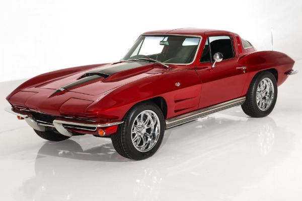 For Sale Used 1964 Chevrolet Corvette Candy Brandywine 383 4-Spd | American Dream Machines Des Moines IA 50309