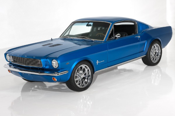 For Sale Used 1965 Ford Mustang Electric Blue 289 Auto PS AC PDB | American Dream Machines Des Moines IA 50309