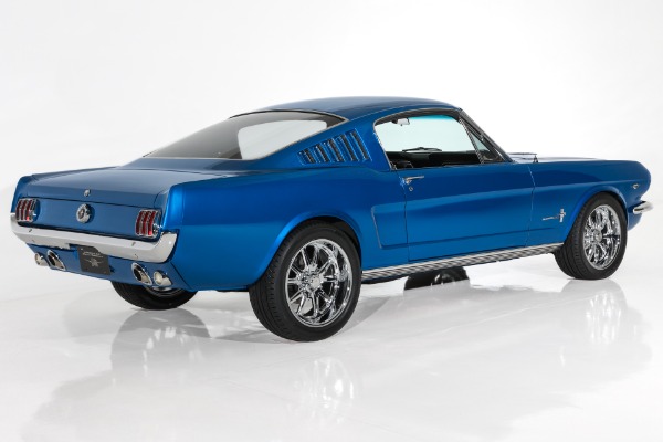 For Sale Used 1965 Ford Mustang Electric Blue 289 Auto PS AC PDB | American Dream Machines Des Moines IA 50309