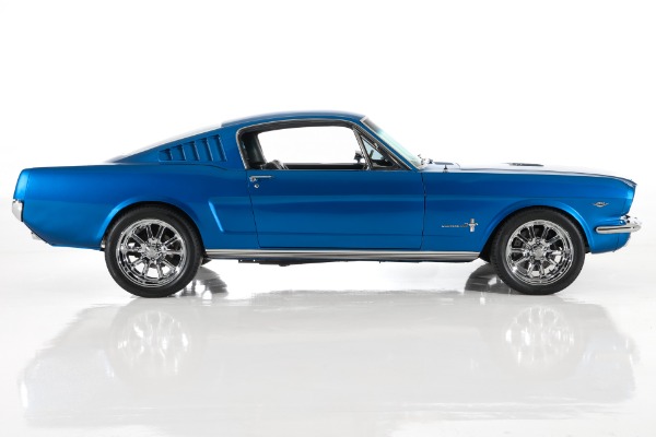 For Sale Used 1965 Ford Mustang Electric Blue 289 Auto PS AC PDB | American Dream Machines Des Moines IA 50309