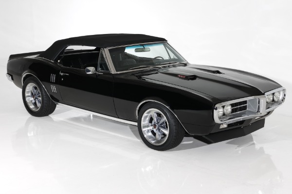 For Sale Used 1967 Pontiac Firebird Triple black, 461 Stroker 4-Spd | American Dream Machines Des Moines IA 50309