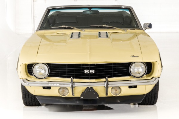 For Sale Used 1969 Chevrolet Camaro SS convertible Yellow/Blk 396 | American Dream Machines Des Moines IA 50309