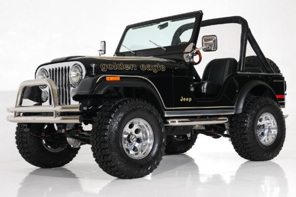 For Sale Used 1976 Jeep CJ5 Frame-Off Restored Golden Eagle 304ci | American Dream Machines Des Moines IA 50309