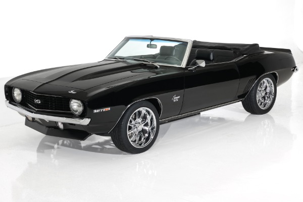 For Sale Used 1969 Chevrolet Camaro Triple Black Auto PS PB PW | American Dream Machines Des Moines IA 50309
