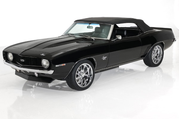 For Sale Used 1969 Chevrolet Camaro Triple Black Auto PS PB PW | American Dream Machines Des Moines IA 50309