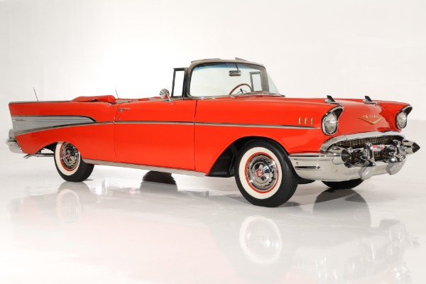 For Sale Used 1957 Chevrolet Bel Air Frame-Off 283 Auto PS Cont Kit | American Dream Machines Des Moines IA 50309